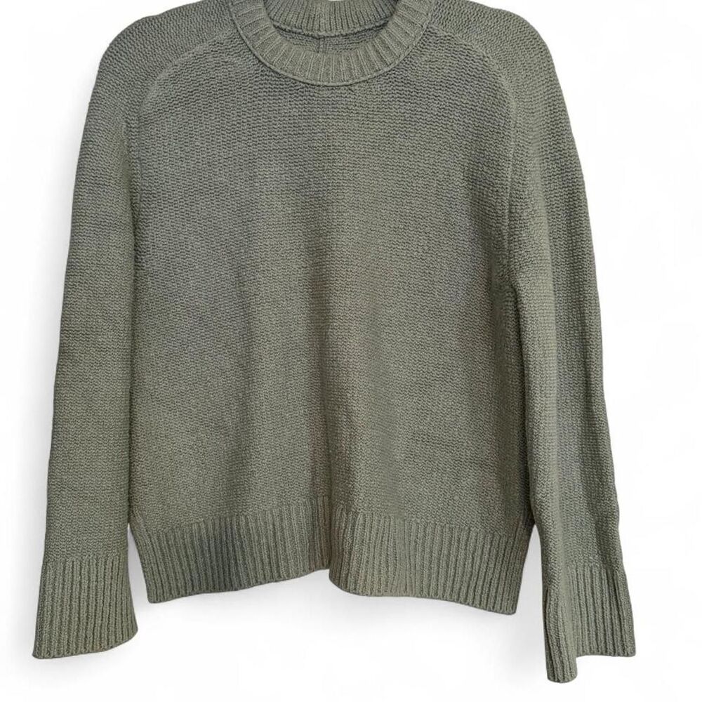 Abercrombie-fitch Women's Green and Khaki Jumper